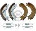 Тормозная колодка Knott 250x40-вид сверху