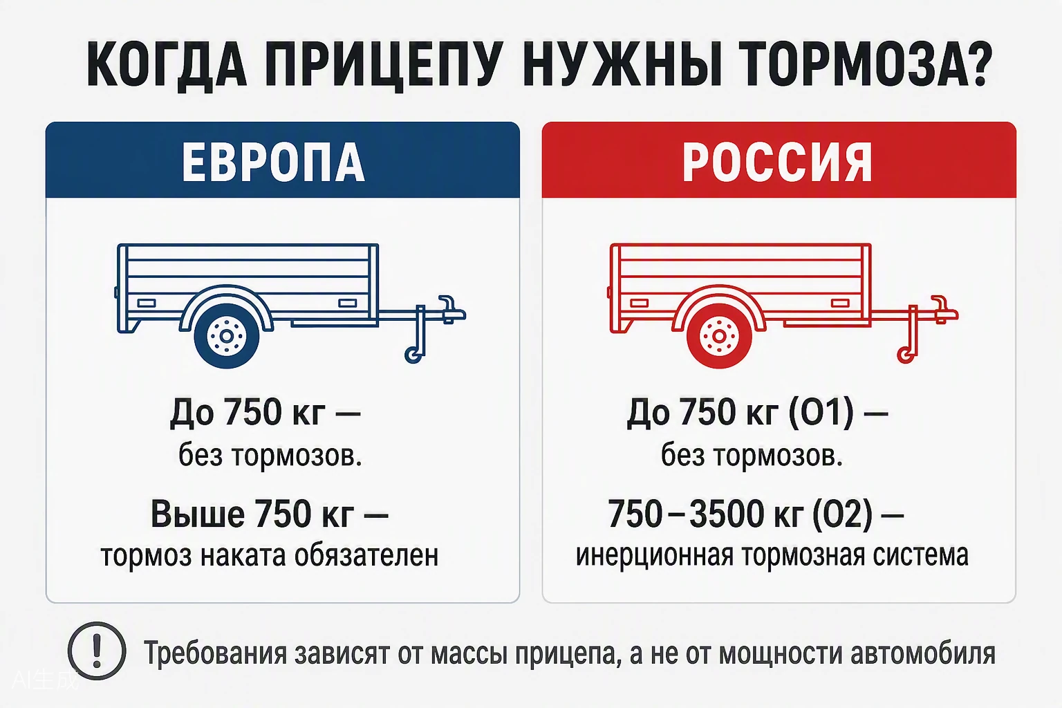 тормозная ось или холостая ступица