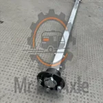 Ось с листовой рессорой 750 кг — ступицы 4×98 | Европейские прицепы